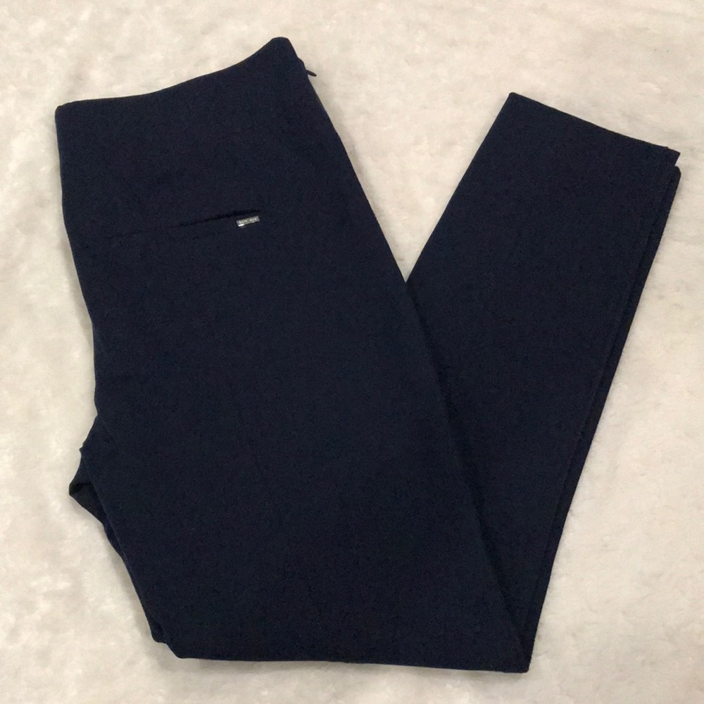 WHBM Navy Blue Crop/Riding Pants (NWOT)